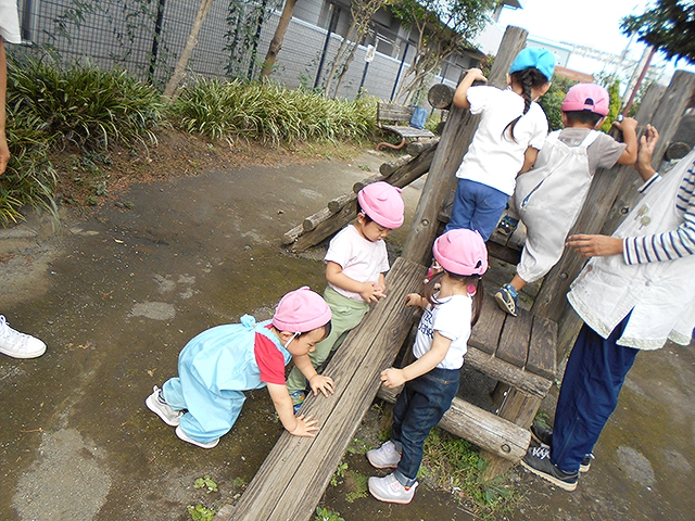 主題活動（製作・室内遊び・散歩）[写真]