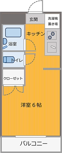 職員寮[間取り図]