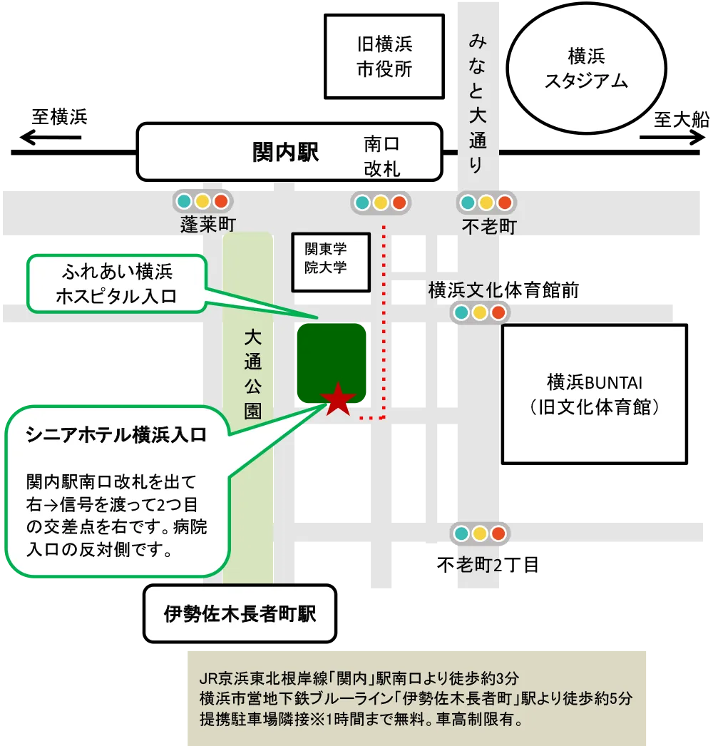 施設配置拡大図